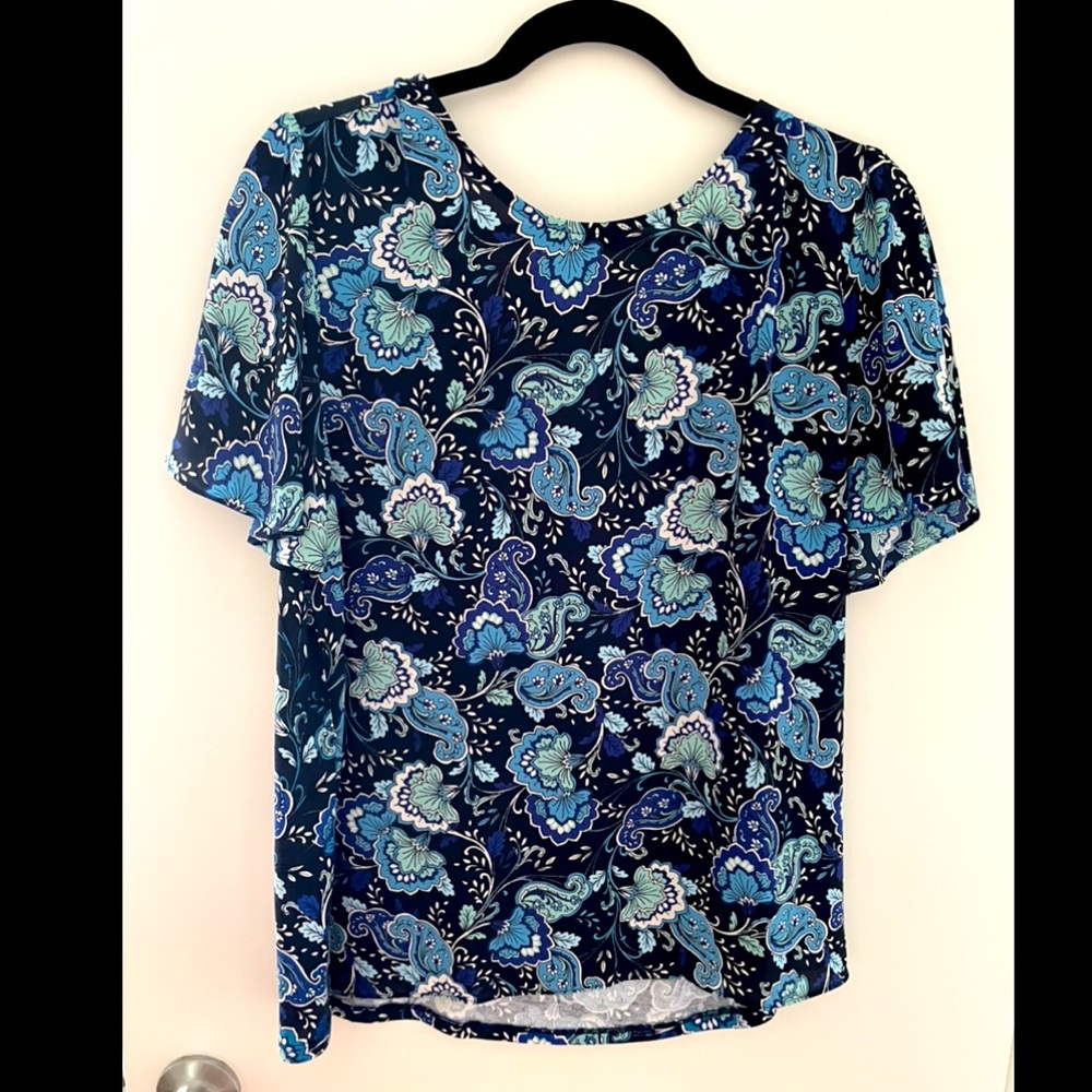 LOFT Black Blouse